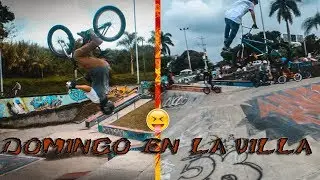 Un DOMINGO en el SKATE PARK la villa!!/bmxchannel\