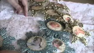 Dollar Tree Craft: Victorian Angel Ornaments