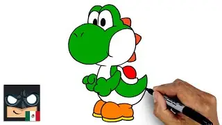 C&oacute;mo dibujar a Yoshi | Super Mario
