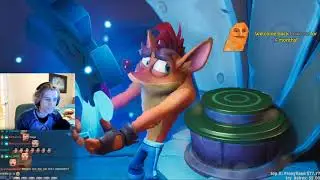 xQc Plays Crash Bandicoot 4: It's About Time
