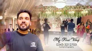 My First Vlog | Karachi Wedding | Homiphotography