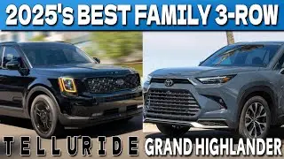 Kia Telluride vs Toyota Highlander | Which Family 3-Row SUV Should You Buy in 2025?
