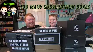 Opening up LootCrate and BAM Boxes