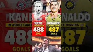 Cristiano Ronaldo After Turning 30 Year Score Just ONE Less Goal than Harry Kane In His WHOLE Career