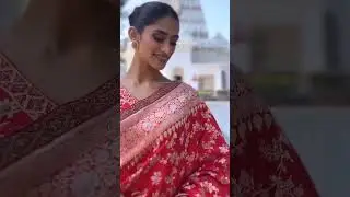 Miss Universe India 2023 Shweta Sharda in Saree #shwetasharda #missdiva #missindia