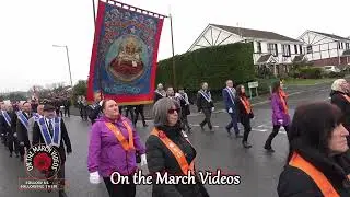 Kilroot True Blues LOL1544 installation parade 10th January 2026