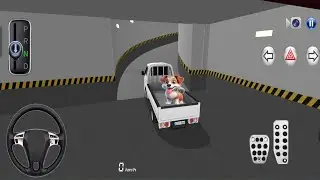 New Transport Pickup stuck 🚛 in Parking With Kia Pickup - 3D Drawing Class 2025 Android Gameplay