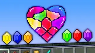 Minecraft, But With Single Infinity Heart | Minecraft Hindi
