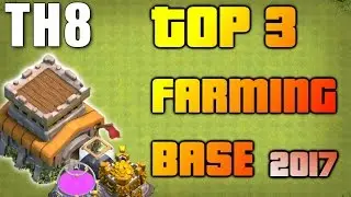 Top 3 Base Th8 Protect Dark Elixir 2017