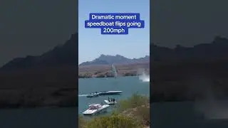 SPEEDBOAT 200 KMH CRASH!#speedboat #crash #beach #speed #shorts #shortvideo #shortsvideo #shortfeed