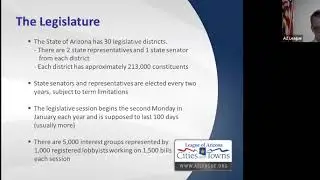 AZ Legislature 101