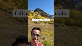 Aspen, Colorado in the Fall #scenicjourney #hiking #travel #nature #outdoors #aspen #aspenco #fall