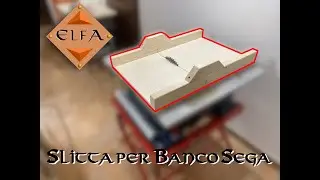Slitta per Banco Sega in legno - Fai da Te