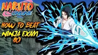 Naruto Online How To Beat Ninja Exam 80