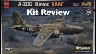 HK Models 1/32 A-20G Havoc RAAF Kit Review