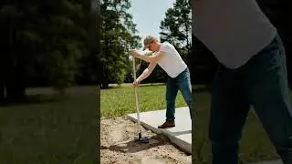 A simple unique tool can help compact the soil perfectly. #shorts