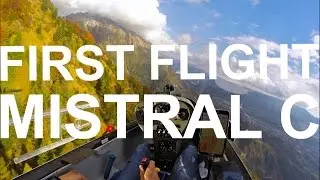 Glider test - Primo volo con aliante Mistral C - HD 2560x1440