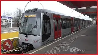 Nieuwe RET metro 5701+5702 testrit & combi type S op Capelsebrug Rotterdam!