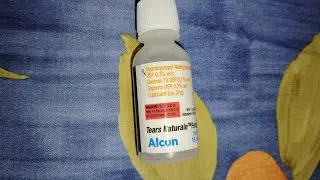 Alcon Tears Naturale Fort Eye Drops REVIEW - For Dry Eyes & Swelling