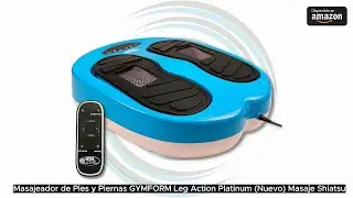 Masajeador de Pies y Piernas GYMFORM Leg Action Platinum (Nuevo) Masaje Shiatsu