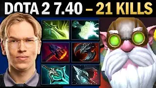 Sniper Pro Mid with Disperser and 21 Kills - Gameplay Dota