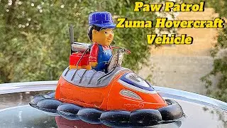 How To Run A Zuma Hovercraft Boat With Electric Motor | Science Project