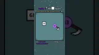 Weapon Ball Fight. Scythe VS Square. #games #shorts