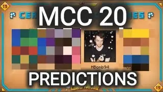 MCC 20 HBomb94 Team Predictions!