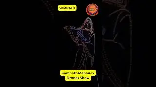 3000 Drones Paint the Sky: Somnath Mahadev Show!