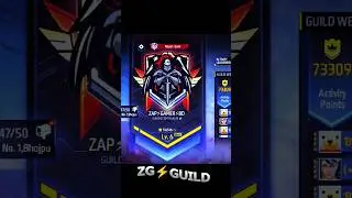 INTRODUCING ZG GUILD ⚡  #shorts #freefire #guild #freefirelive #ffshorts