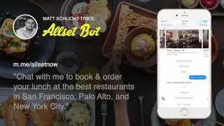 Let's Bot! - Matt Schlicht Tries The Allset Bot
