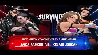 Jaida Parker (3-2) (0-1) vs. Kelani Jordan (1-2) (0-1) for the NXT Mutiny Women's Championship
