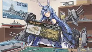 1:350 Pontos Model Detail Up Set - USS New Jersey BB-62 1982 (TAM kit) unboxing