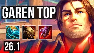 GAREN vs DARIUS (TOP) | 41K damage | EUW Master | 26.1