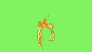Green Screen Fire Flame Effect HD
