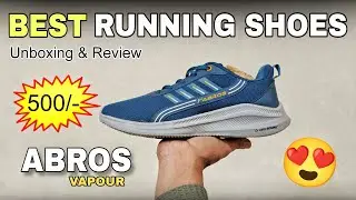Best Running Shoes Under 500 🔥 | ABROS VAPOR Running Shoes Unboxing and Review 