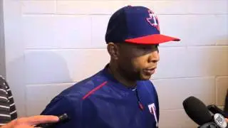 Rangers 3B Coach Tony Beasley Talks About His Cancer