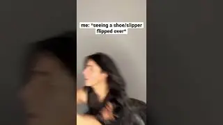 When You See A Shoe Flipped Over #shoes #relatable #arab #comedy