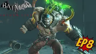 Batman Arkham City EP8 buscando los acertijos en el mapa y arruinando los planes de Bane!