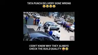 TATA PUNCH TEST OF BUILD QUALITY#yoytubeshorts#tata5star