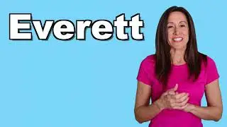 Everett Sing and spell names with Patty Shukla for Toddlers and Babies | What is Your Name?