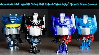 Funko POP Optimus Prime, Nemesis Prime, and Soundwave Exclusives