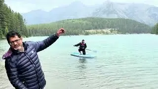 Adventure in Two Jack Lake Banff
