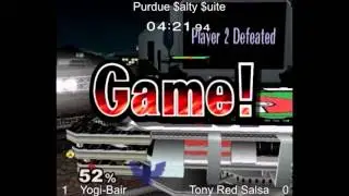 Purdue Salty Suite - Yogi (Sheik) vs. Tony Guacamole (Falcon)