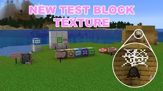 Test Block Texture Change and TNT Bugs: Minecraft Snapshot 25W10A