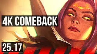 IRELIA vs JAX (TOP) | 4k comeback | KR Master | 25.17