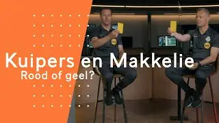 Rood of geel I EK-scheidsrechters Björn Kuipers en Danny Makkelie