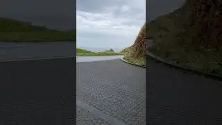 The Giants Causeway Visitor Center to the bus down the hill