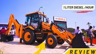 2026 New Bull Backhoe Loader Review | Price | Mileage | EMI | Down-payment | New Cabin