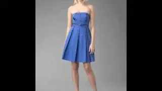 Strapless Cocktail Dress